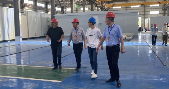 砀山县市场局和知识产权局莅临固亚德砀山工厂调研